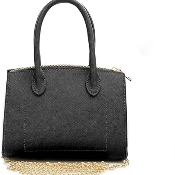 Neiman Marcus Black Lock Elegant Evening Bag - Picture 3 of 5